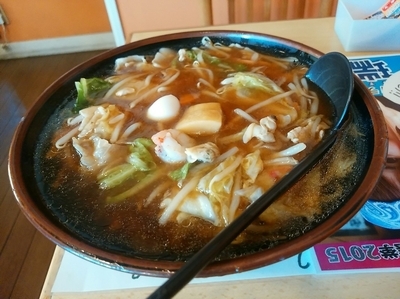 「【五目ラーメン(並盛・260g)870円】→500円」@大龍の写真