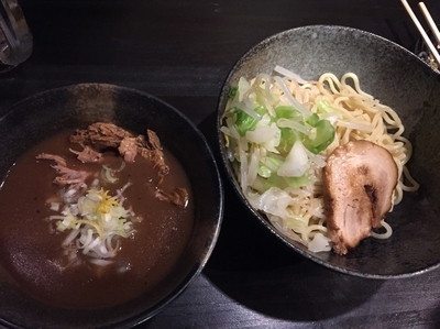 「濃厚魚介つけ麺  750円」@麺屋〜橙〜 DAIDAIの写真