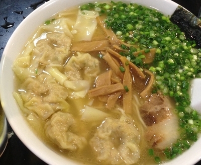 「雲呑麺」@支那そば屋 こうやの写真