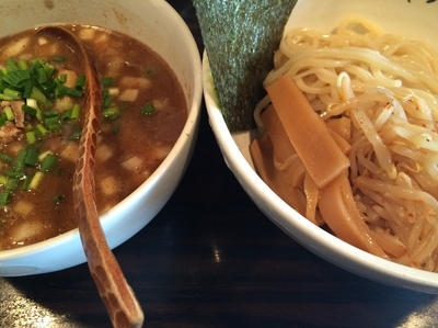 「濃厚つけそば」@濃厚豚そば ぶれんの写真