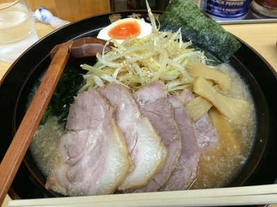 「定番ネギチャー」@ラーメン青木亭 越谷店の写真