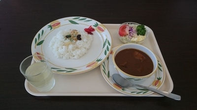 「ビーフカレー」@市立大町総合病院レストランビアンモールの写真