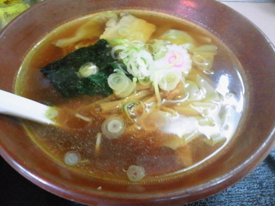 「ワンタンメン 580円」@辰の子食堂の写真