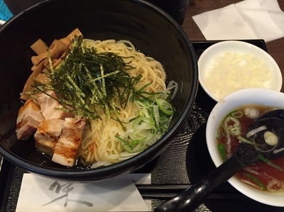 「油そば(小)」@つけ麺 さとう 晴海店の写真