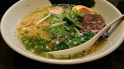 「極塩ラーメン８００円」@らーめん 鷹の羽の写真
