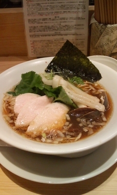 「蛤SOBA 980円」@Ginza Noodles むぎとオリーブの写真