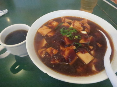 「マーボ豆腐ラーメン500円」@百香亭 野田店の写真