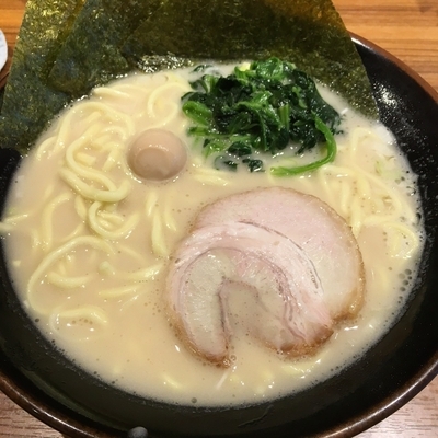 「塩ラーメン（並・濃い目・麺固￥730）」@横浜家系ラーメン 壱角家 蔵前店の写真