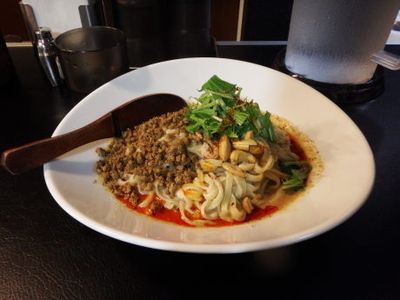 「汁無担担麺　痺れる」@175°DENO ～担担麺～ 本店の写真