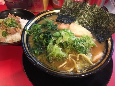 「チャーシューメン＋まぶし」@家系ラーメン 熊田家の写真