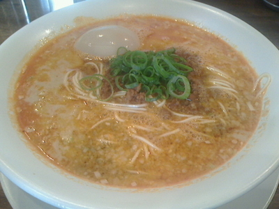 「担々麺 味たま 替え玉」@創作麺工房 鳴龍の写真