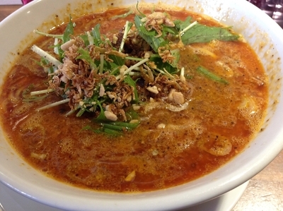 「海老香る担々麺 3辛」@麺処 鳴声の写真