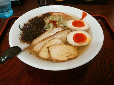 「特製塩らーめん(並盛・140g)980円」@麺屋 福籠の写真