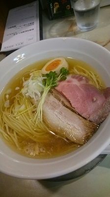 「煮干塩そば(水曜日限定)  750円」@improv.の写真