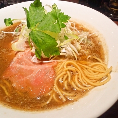 「超濃厚烏賊煮干中華そば」@麺屋 ねむ瑠の写真