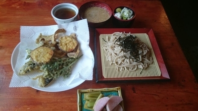 「クルミそば」@手打ちそば 一ぷくの写真