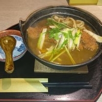 大町黒豚カツカレー鍋焼きうどん