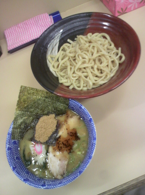 「濃厚鰹つけ麺７５０円」@創作麺や 桃の木の写真