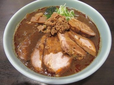 「味噌チャーシューメン（１０５０円）＋特盛」@麺や 蒼輝 AOIKAGAYAKIの写真