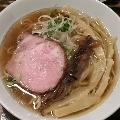 「【平日昼夜各１５食限定】凄烏賊 ５００円＋まかない丼２５０円」@つけめん・らーめん活龍 本店の写真