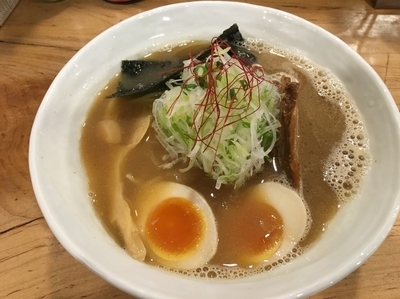 「にぼしそば＋味玉」@麺屋 蕪村 篠ノ井店の写真