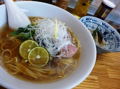 「【限定】秋鯖の中華そば」@中華そば よしかわの写真