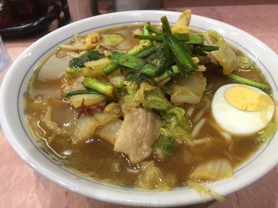 「白菜豚バラ麺」@所沢大勝軒の写真