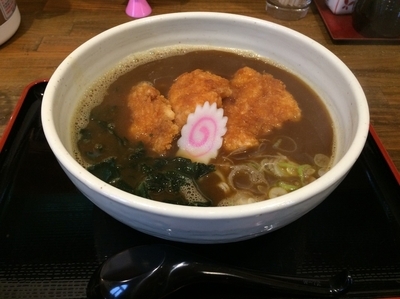 「ソースチキンカツカレー・ラーメン」@らいとの写真