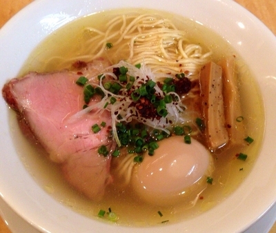 「味玉塩そば　950円」@Japanese Soba Noodles 蔦の写真