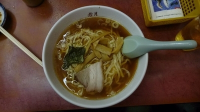 「ラーメン（￥480）」@中華若月の写真
