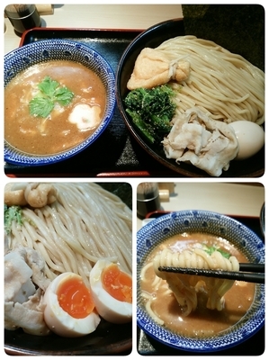 「つけ麺を関脇（特盛）＋特製トッピング」@らー麺土俵 鶴嶺峰の写真