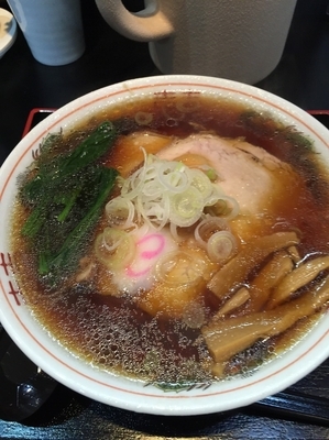 「黒中華そば 680円」@めん処 成 SEIの写真