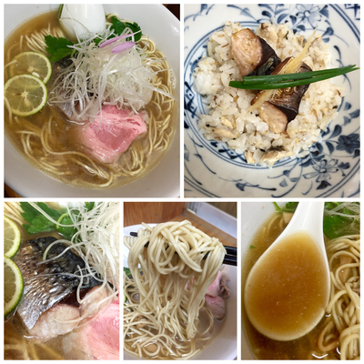 「【期間限定】サバそば（鯖めし付き）￥900」@中華そば よしかわの写真