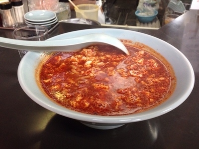 「タンタンメン（大盛り）超辛 750円＋100円＋50円」@元祖ニュータンタンメン本舗 瀬谷店の写真