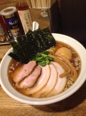 「特製平子煮干らーめん（950円）」@新橋 纏の写真