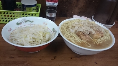 「麺増し　大(ヤサイアブラカラメ)￥８００」@ラーメン二郎 品川店の写真