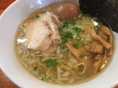 「淡麗和牛そば（塩〕730円」@麺や 虎ノ道の写真