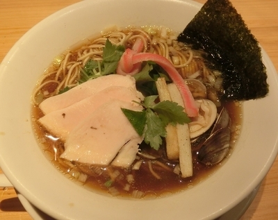 「蛤ＳＯＢＡ」@Ginza Noodles むぎとオリーブの写真