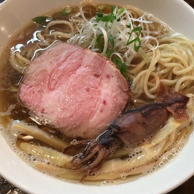 「【限定】凄烏賊」@つけめん・らーめん活龍 本店の写真