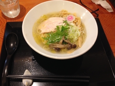 「淡麗鶏そば・塩」@鶏そば 七星の写真