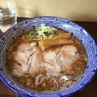 背脂中華、汁無し坦々麺