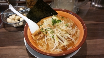 「濃厚味噌ラーメン　750円」@旭川味噌ラーメン せいべえ 上野本店の写真