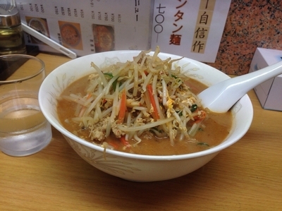「味噌担々麺(大盛り)750円+100円」@昇龍の写真