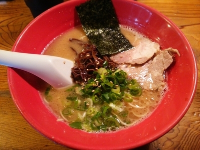 「ラーメン」@元祖長浜 大学ラーメンの写真