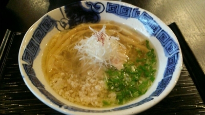 「つくば茜鶏らぁめん「塩」780円」@龍のひげの写真