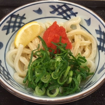 「明太醤油うどん（￥390）」@瀬戸うどん ヴィラ大井店の写真