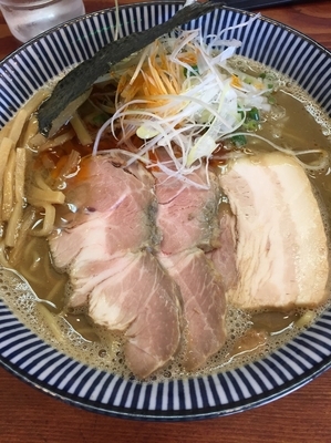 「強煮干拉麺(塩)¥850＋ひげ玉¥200」@良温(Ra-on)の写真