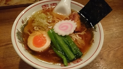 「鶏中華そば（小）630円」@まさ吉の写真