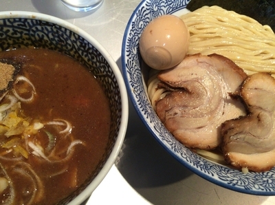 「特製豚骨魚介つけ麺」@豚骨一燈の写真