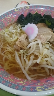 「醤油ラーメン３９０円」@ニュートーキョー 東京都庁第二本庁舎職員食堂の写真